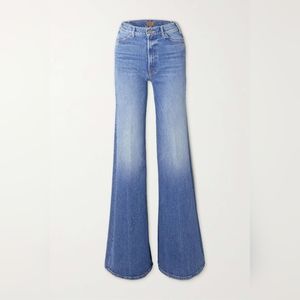 [MOTHER] NWOT The Hustler Roller High-Rise Wide Leg Jeans